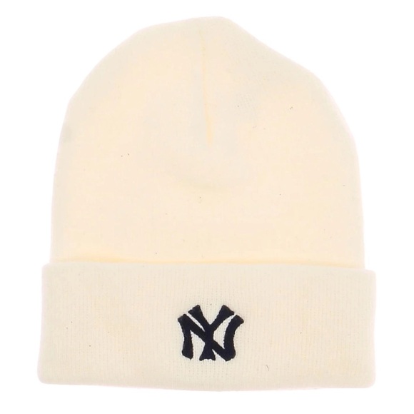Madhappy Other - NWT Madhappy x Yankees '47 Knit Beanie- Cream